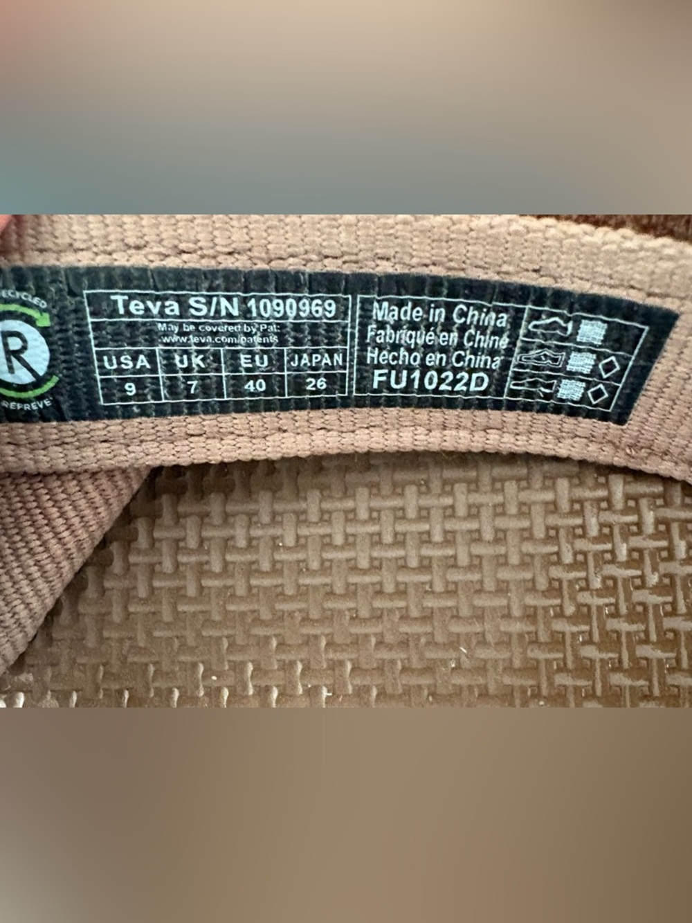 Teva Midform Universal Brown Sandals Comfort Strap Size 9 - Picture 2 of 10